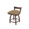 Holland Bar Stool Co 18" Low Back Swivel Vanity Stool, Bronze Finish, Canter Sand Seat 82118BZ013 - alternate 1